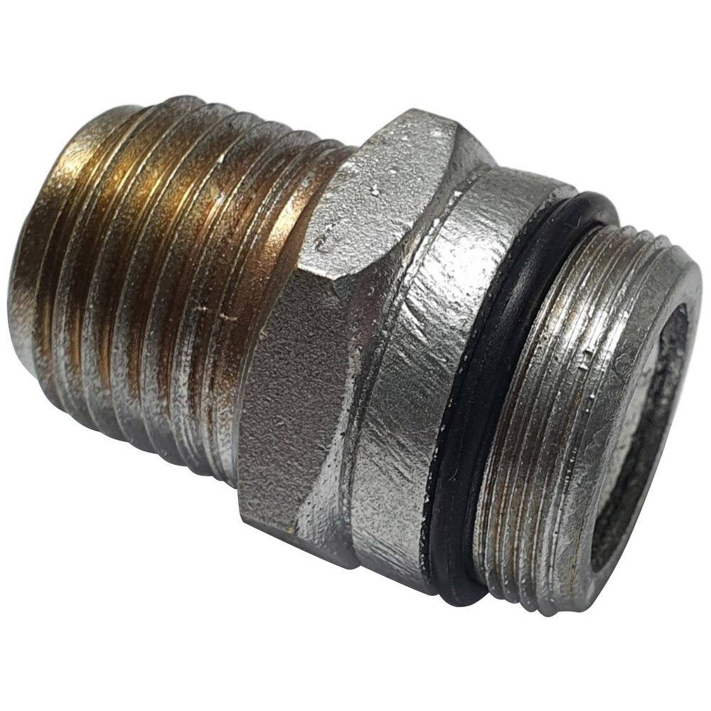 Niple Adaptador 1/2 para Tubo Chuveiro Importado Rosca Fina - 499TBIMP