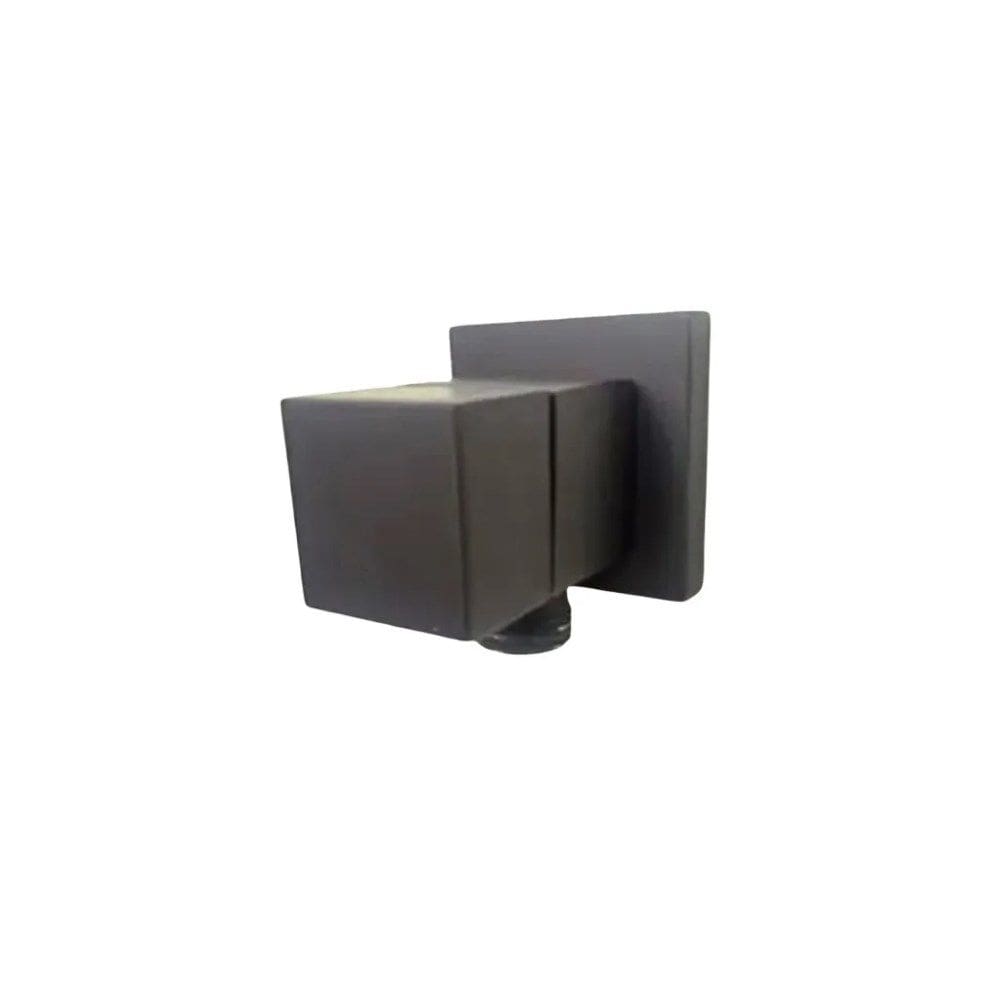 Registro Ducha Higiênica Quadrado Preto Fosco Sem Derivação - 200205QUADPF