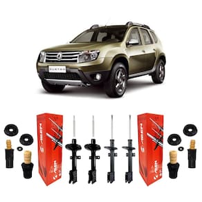 Amortecedores kit dianteiro traseiro duster 4x4 2012 a 2019