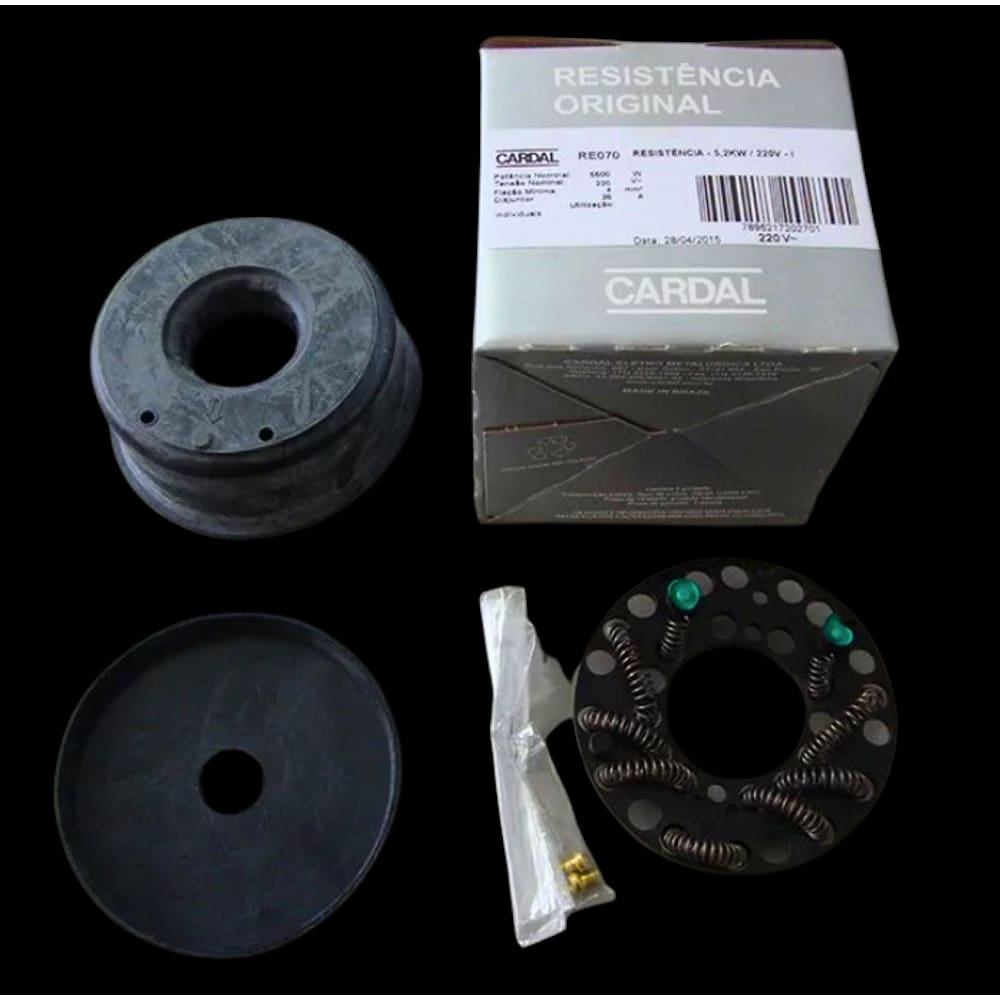Resistencia Cardal RE070 220V Aquecedor Individual Cardal 5200w 220v - RE070220K120