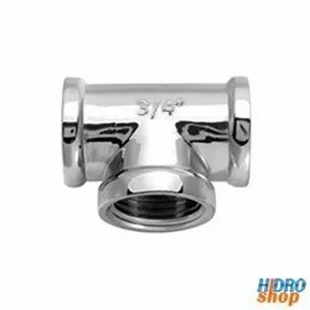 Te Fêmea 3/4” Cromado - 170203