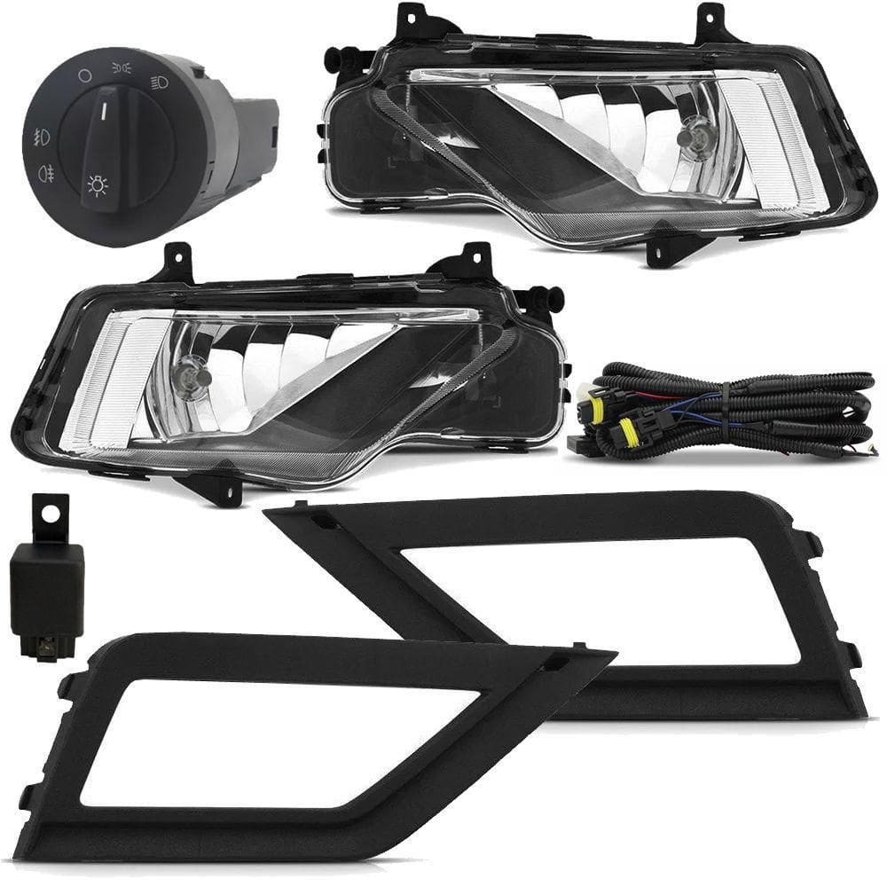 Farol de milha gol g7 g8 2019/2020 kit completo