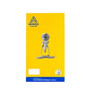 fixador de porta rodape blister zincado alianca