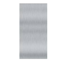 Chapa inox 430 escovado 3,0m x 1,25m esp.de 0,5mm enrolada