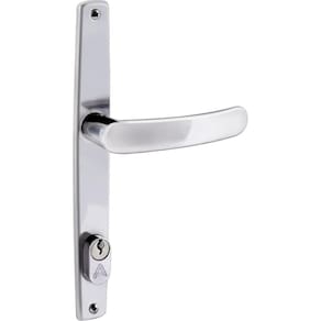 fechadura entrada com acionamento inox polido alianca