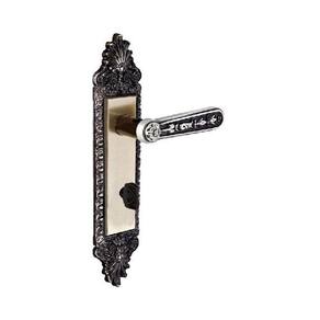 fechadura banheiro colonial alavanca s40mm latonado alianca