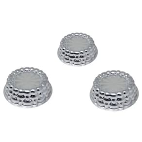 Kit 3 Formas Ballerine Mini Muralha (10x3cm - P) Alumínio