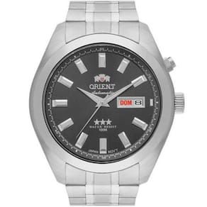 Relógio masculino orient automático 469ss075f g1sx