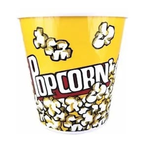 10 Baldes Para Pipoca Popcorn 1 Litro (1000g) Cinema Em Casa
