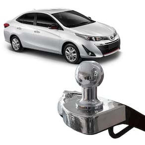 Engate Reboque Yaris Sedan 2017 a 2023 Rabicho Fixo 700kg