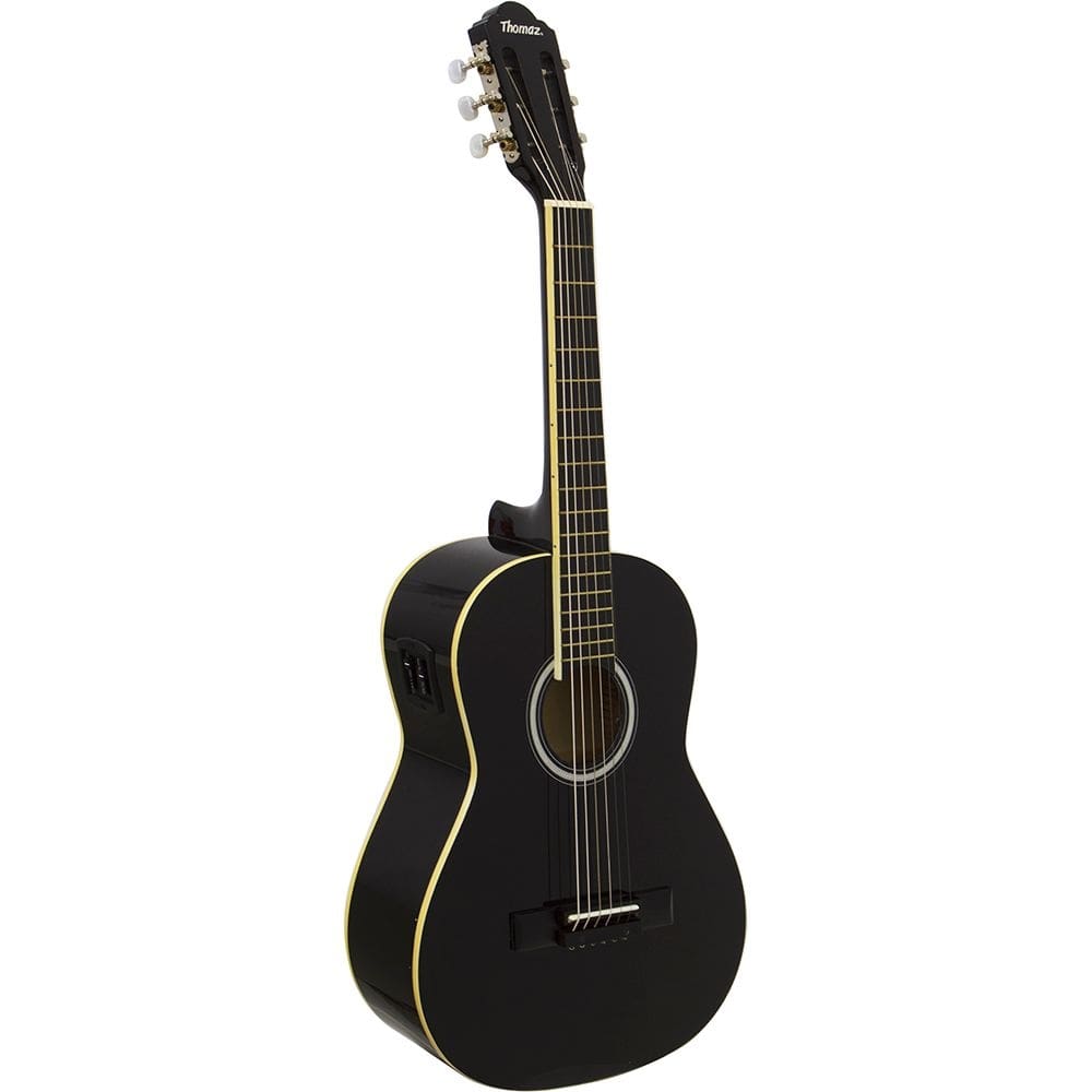 Violão Eletroacústico Kids de Aço TCG 360 A EQ Preto Thomaz