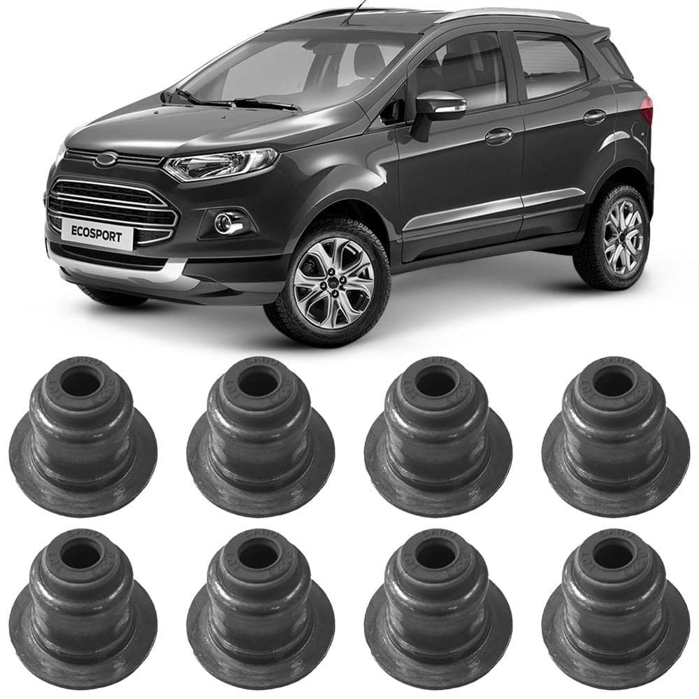 Kit Retentor Haste Válvula Ecosport Fiesta Ka Sigma Flex