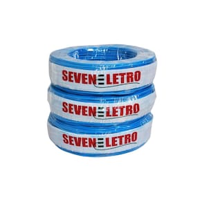 Fio cabo flexivel - 1,5mm azul - 100 m