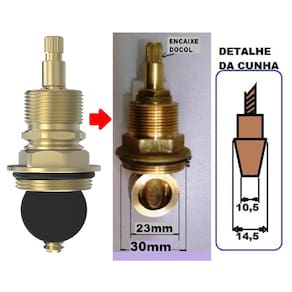 Reparo Registro de Gaveta Docol 3/4 Modelo Antigo - 281602