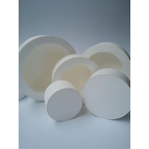 Bolo fake isopor com eva sem emenda 5and branco