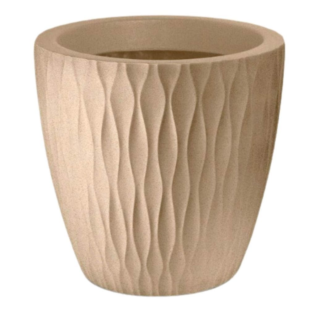 Vaso Infinity Redondo 29 (14L) Cor Areia NUTRIPLAN