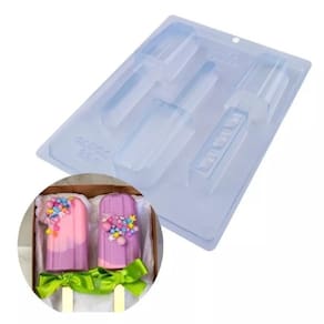 Mini Paleta Forma Especial | Pirulito Para Rechear Bwb 10480