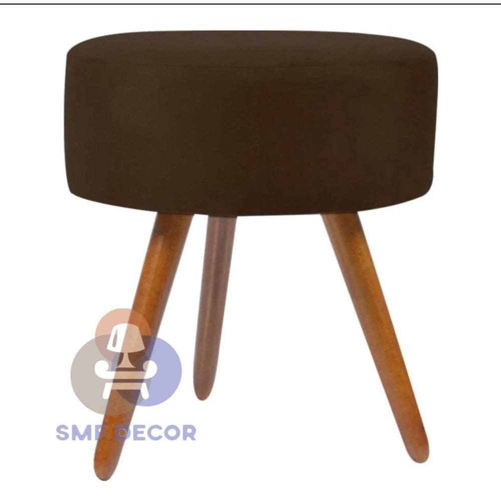 Puff Redondo Pés Palito