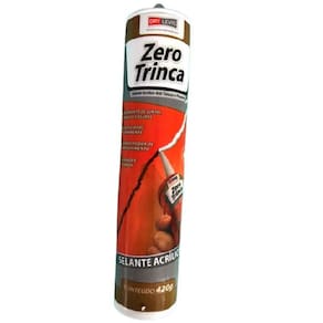 Selante acrílico para trincas e fissuras zero trinca 420g