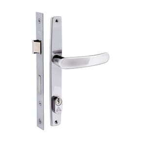 fechadura perfil 28mm inox polido alianca