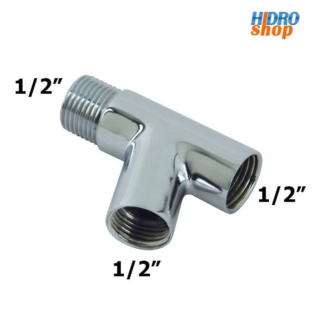 Junção y Rosca 1/2 Cromado - 1500831