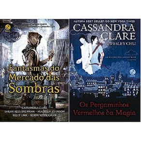 Kit 2 Livros Cassandra Clare Fantasmas Do Mercado Das