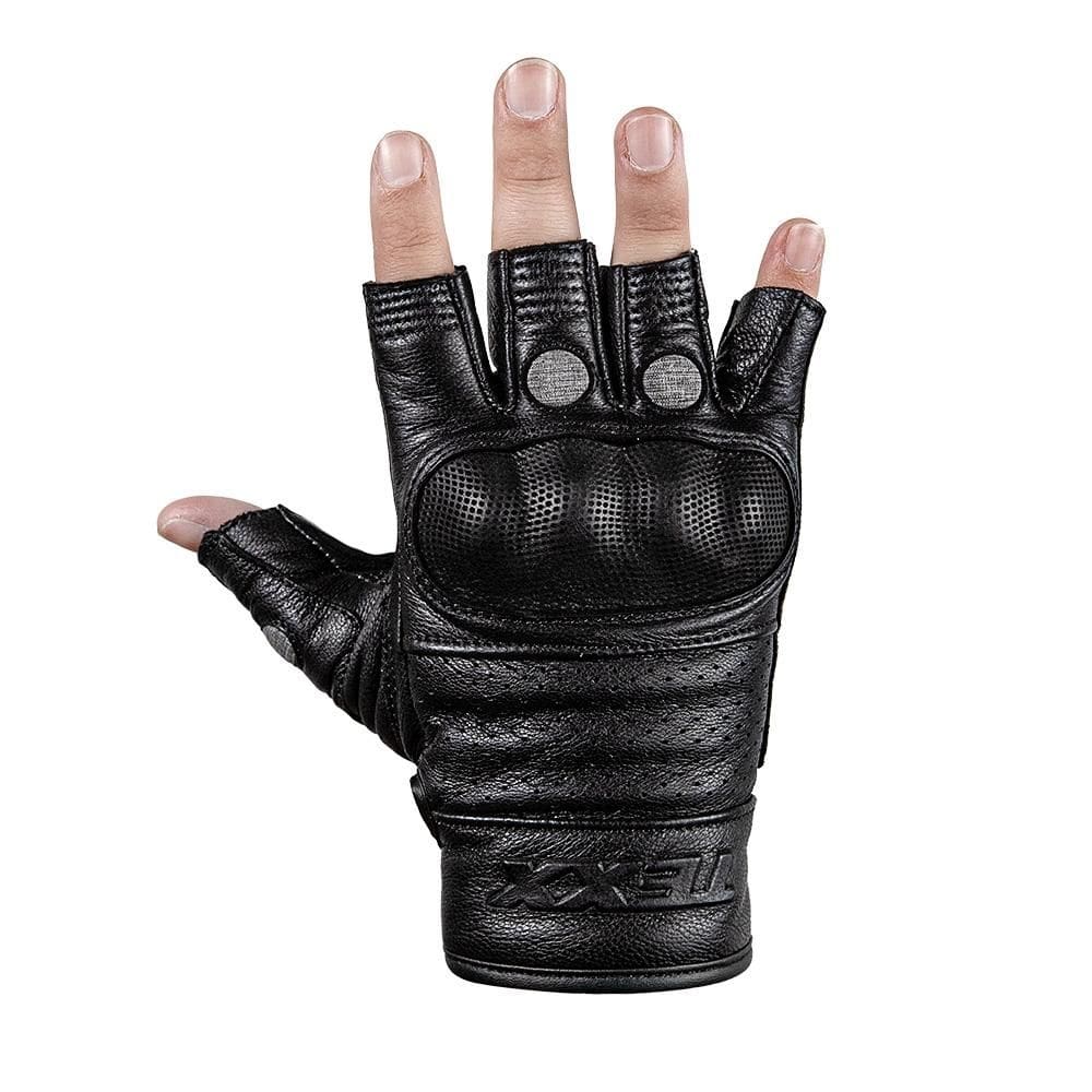 Luvas Texx Liberty Meio Dedo Pret L [F016]