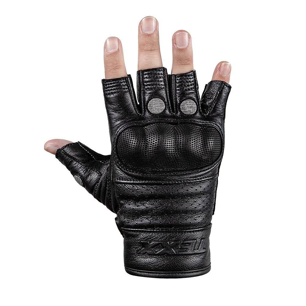 Luvas Texx Liberty Meio Dedo Pret   M [F016]