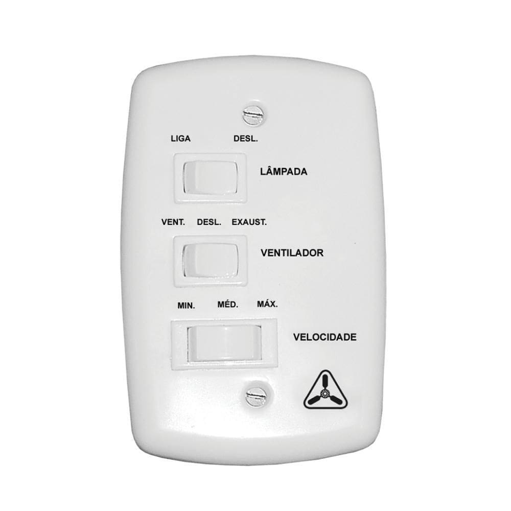 Interruptor Ventilador Venti-Delta 3 Velocidades 130W 110V
