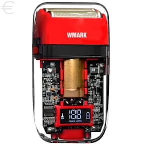 Máquina shaver wmark ng-988 profissional barbeador elétrico