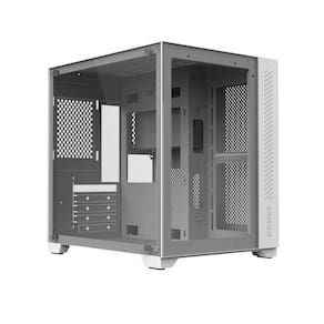 Gabinete PCYes GFFWGP Mid-Tower Branco 385x275x365mm