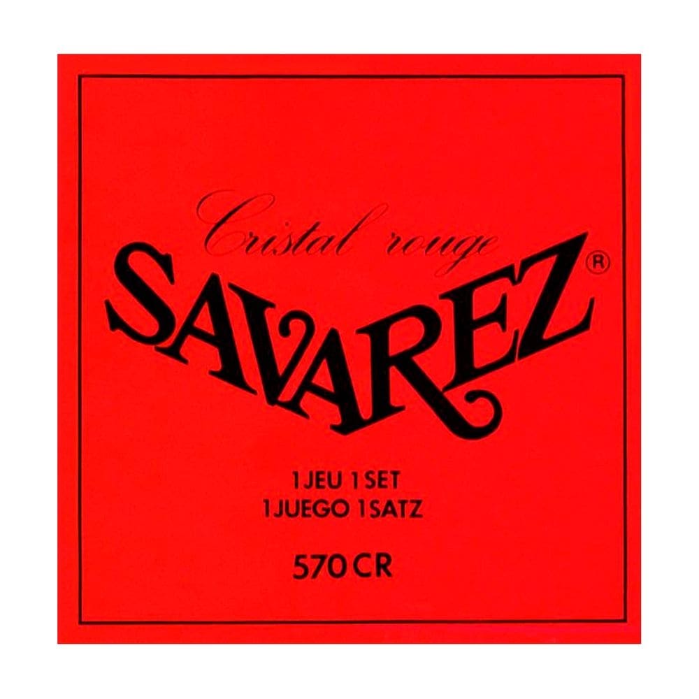 Encordoamento Para Violão Nylon Savarez 570CR Cristal Rougue