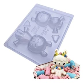 Forma De Acetato E Silicone Lhama 10202 Bwb