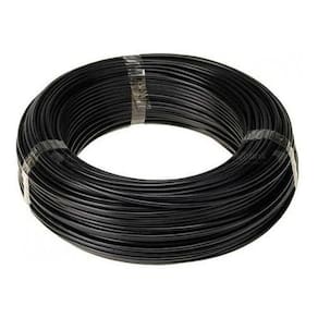 Fio cabo flexível 4mm preto - 100 metros