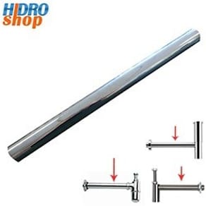 Tubo Saída Longo Sifão Deca 1.1/2" 50 Cm Cromado - 4204161