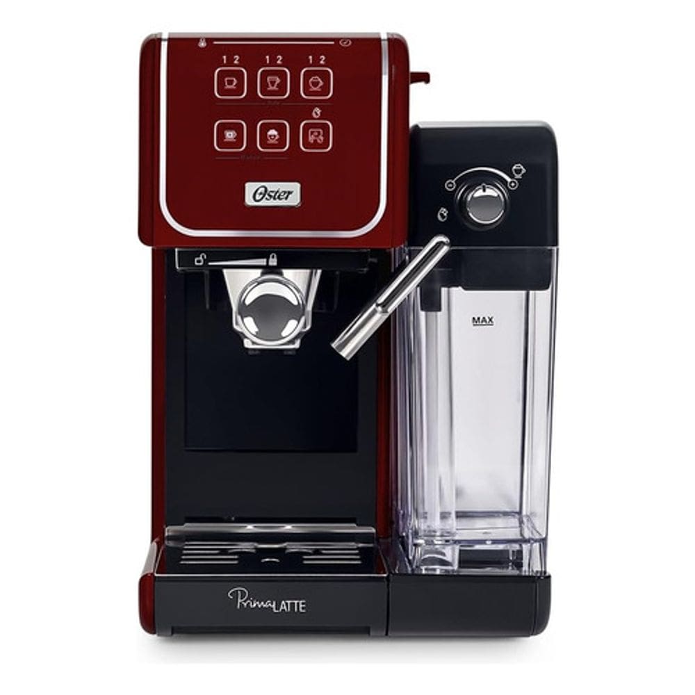 Cafeteira Espresso + Leite Primalatte Red Touch 127v Oster