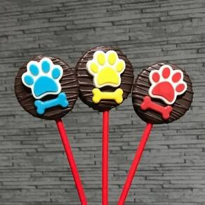 Forma Simples P/ chocolate Bombom Pata De Cachorro 9411 Bwb