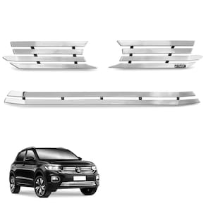 Sobre Grade T-Cross 2019 a 2022 Aço Inox Cromado Max Gtnox