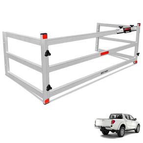 Extensor de Caçamba L200 Triton 2008 a 2018 Divisor ED Prata Gtnox