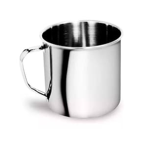 Kit 2 Canecas Inox Pequena N.07 200Ml Café Leite Servir Luxo