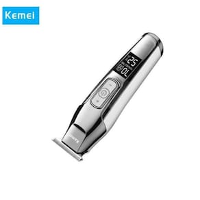 Maquina acabamento profissional kemei km 5027
