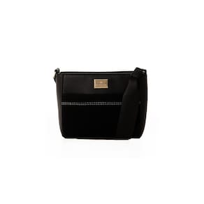 Mini Bolsa Feminina Rafitthy Tira Colo Preta