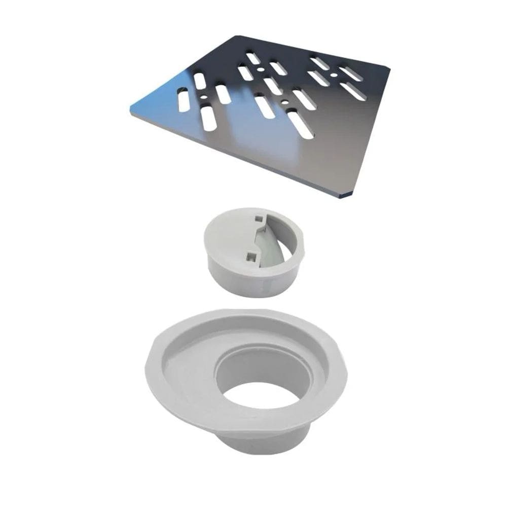 Grelha para Caixa Sifonica Quadrada Ralo Linear 100mm - 4021