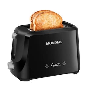 Torradeira elétrica de pães pratic t-18 127v 700w mondial