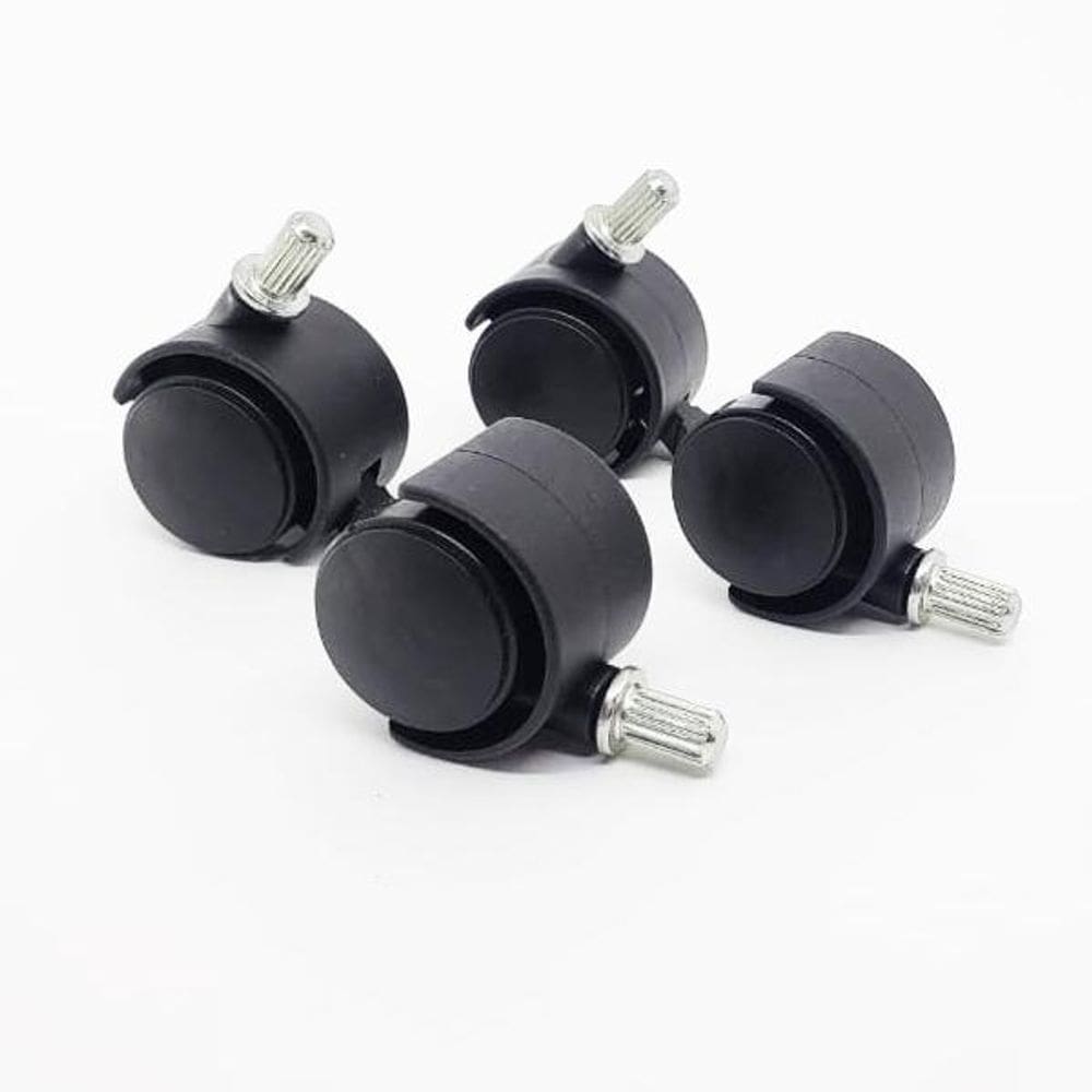 Conjunto de rodízios preto do climatizador cl-03 mondial