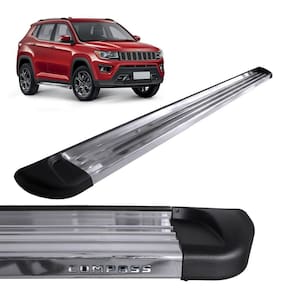Estribo Jeep Compass 2017 a 2023 Aluminio Polido Track