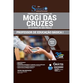 Apostila Mogi Das Cruzes Sp - Professor Educação Básica I