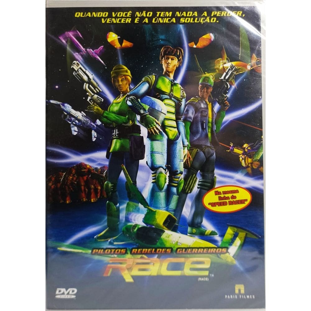 Dvd Race - Pilotos Rebeldes Guerreiros