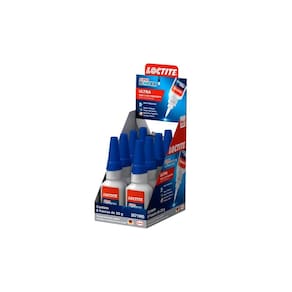 8 cola instantanea super bonder ultra 20g loctite
