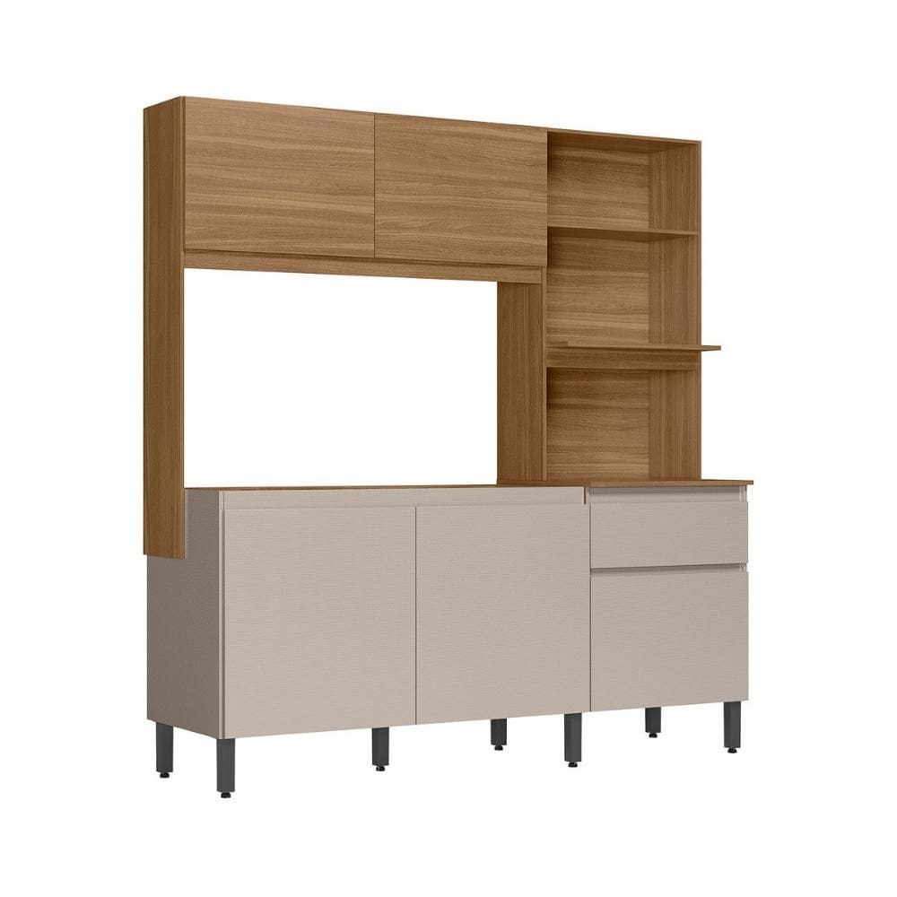 Armário de Cozinha com Balcão para Pia 120cm Multimóveis CR20276
